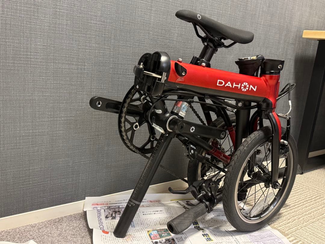 DAHON K3 折りたたみ自転車　赤　レッド