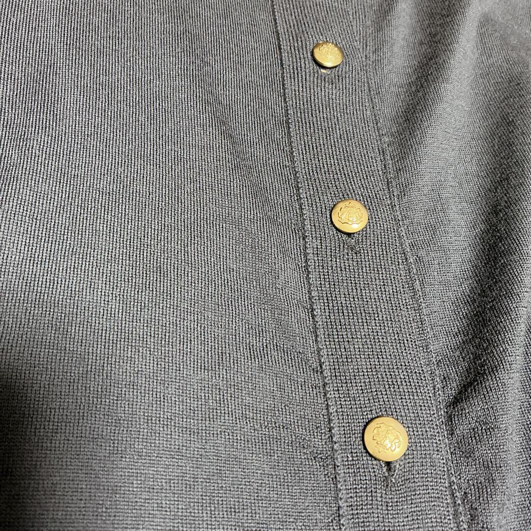 【美品】 イエナ アンサンブル レマイユ ウォッシャブル 金ボタン グレー