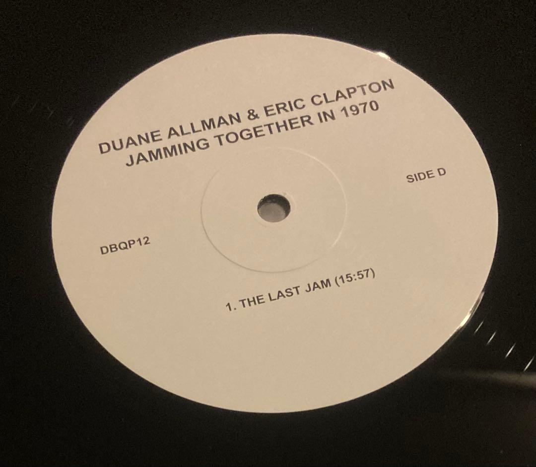◾️美盤◾️デレク&ドミノスwithデュアンオールマン1970年未発表セッション2L