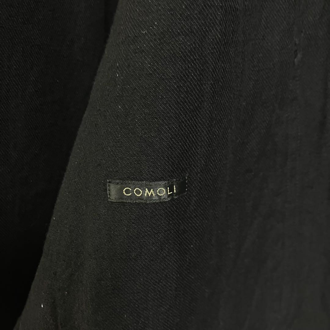 COMOLI コモリ ブラックデニムワークジャケット ブラック 黒 サイズ2
