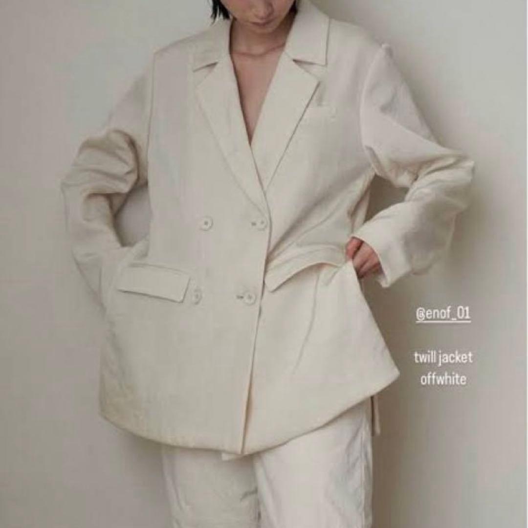 kiyo様 美品 enof twill slit jacket イナフ L