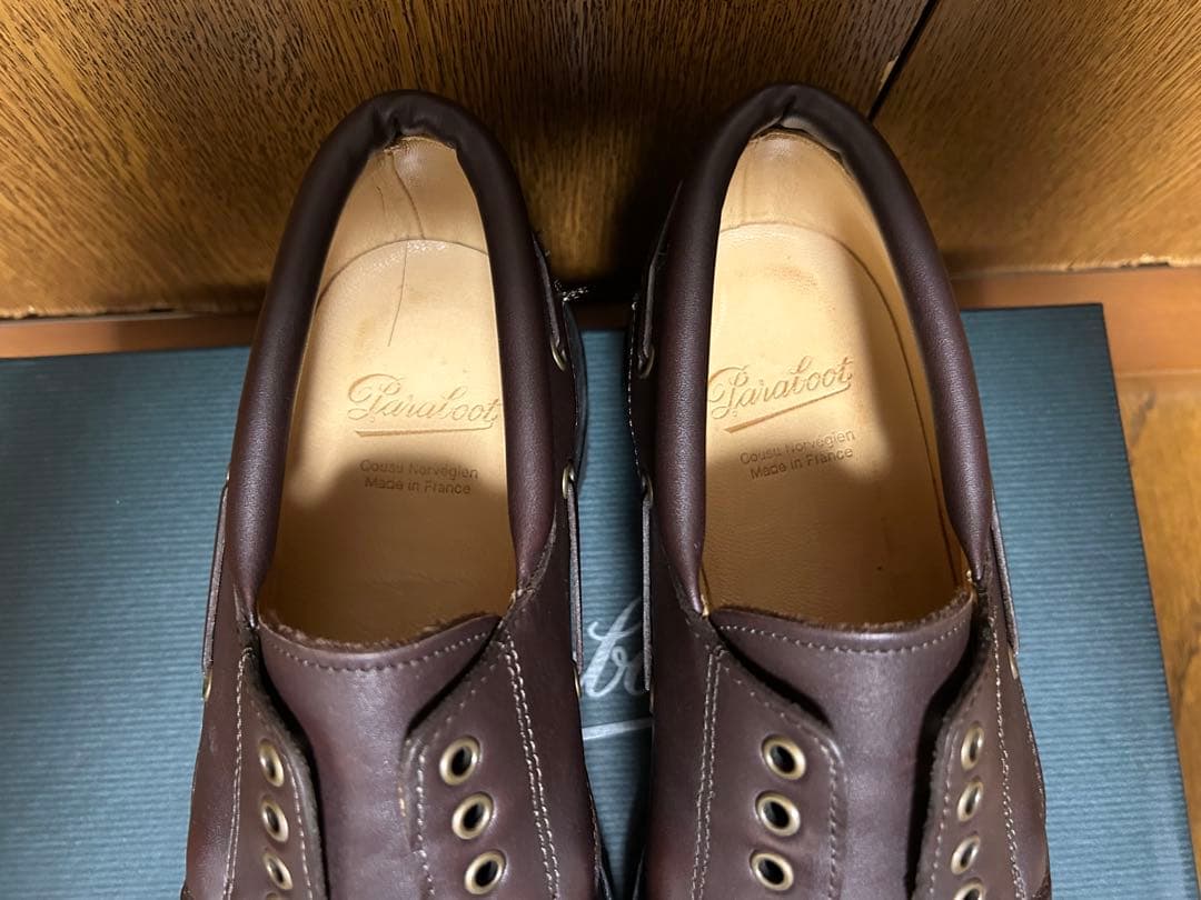 ☆美品☆ パラブーツ Paraboot モカシン CHIMEY シメイ 6