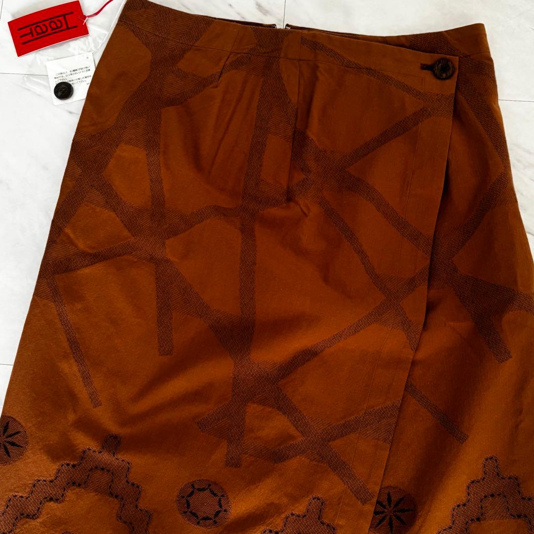 ＊タグ付き新品＊ ISSEY MIYAKE HaaT 巻きスカート サイズ3