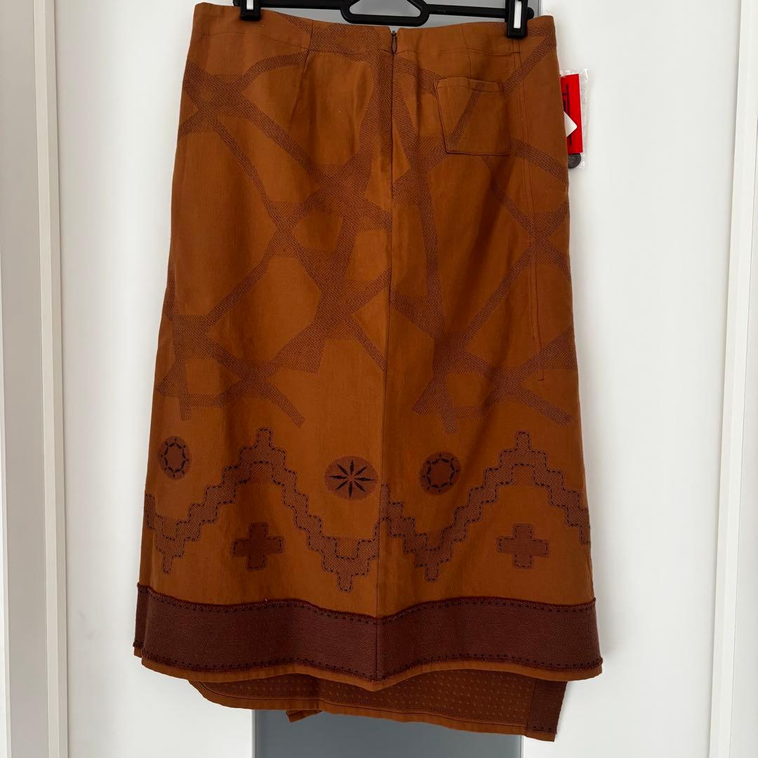 ＊タグ付き新品＊ ISSEY MIYAKE HaaT 巻きスカート サイズ3