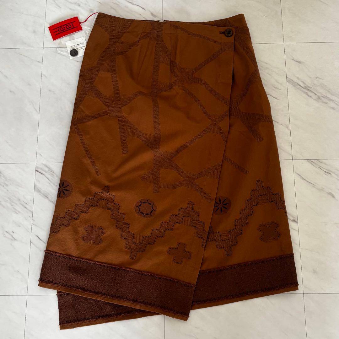 ＊タグ付き新品＊ ISSEY MIYAKE HaaT 巻きスカート サイズ3