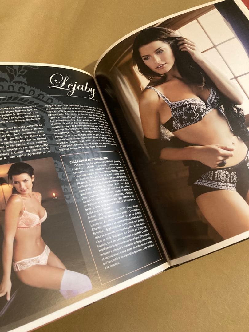 L'année Lingerie 2007 ランジェリー年鑑　下着　モデル