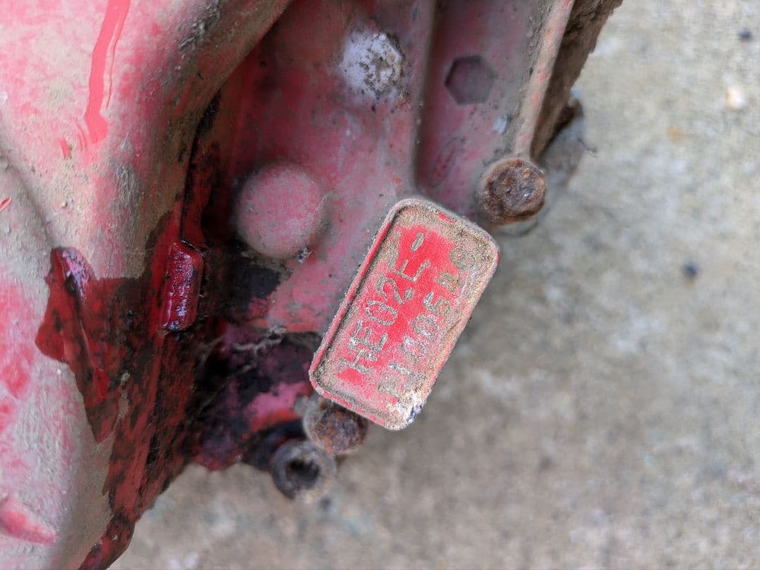 CR80Rエンジン 赤　今週まで出品