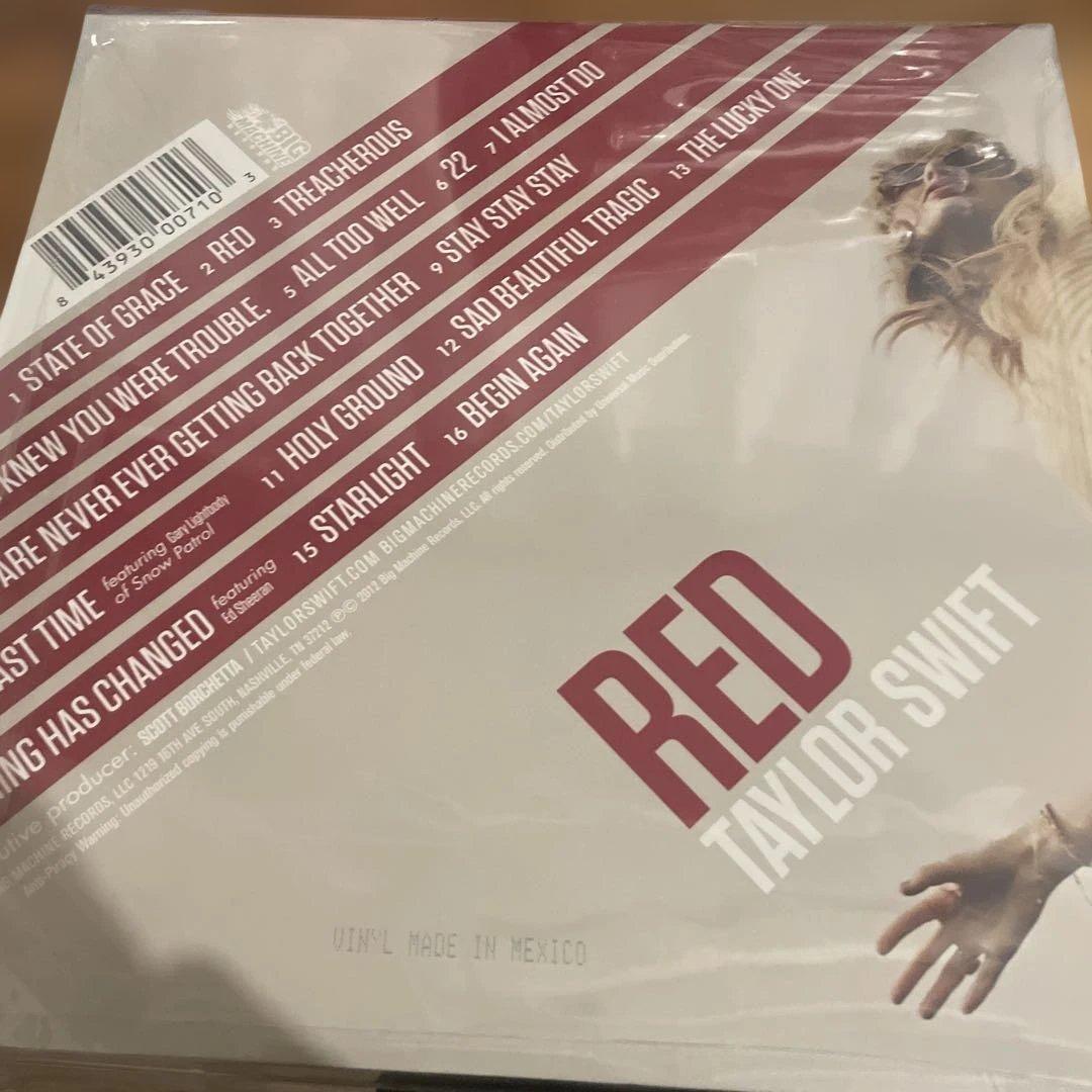 新品未開封　Taylor Swift RED