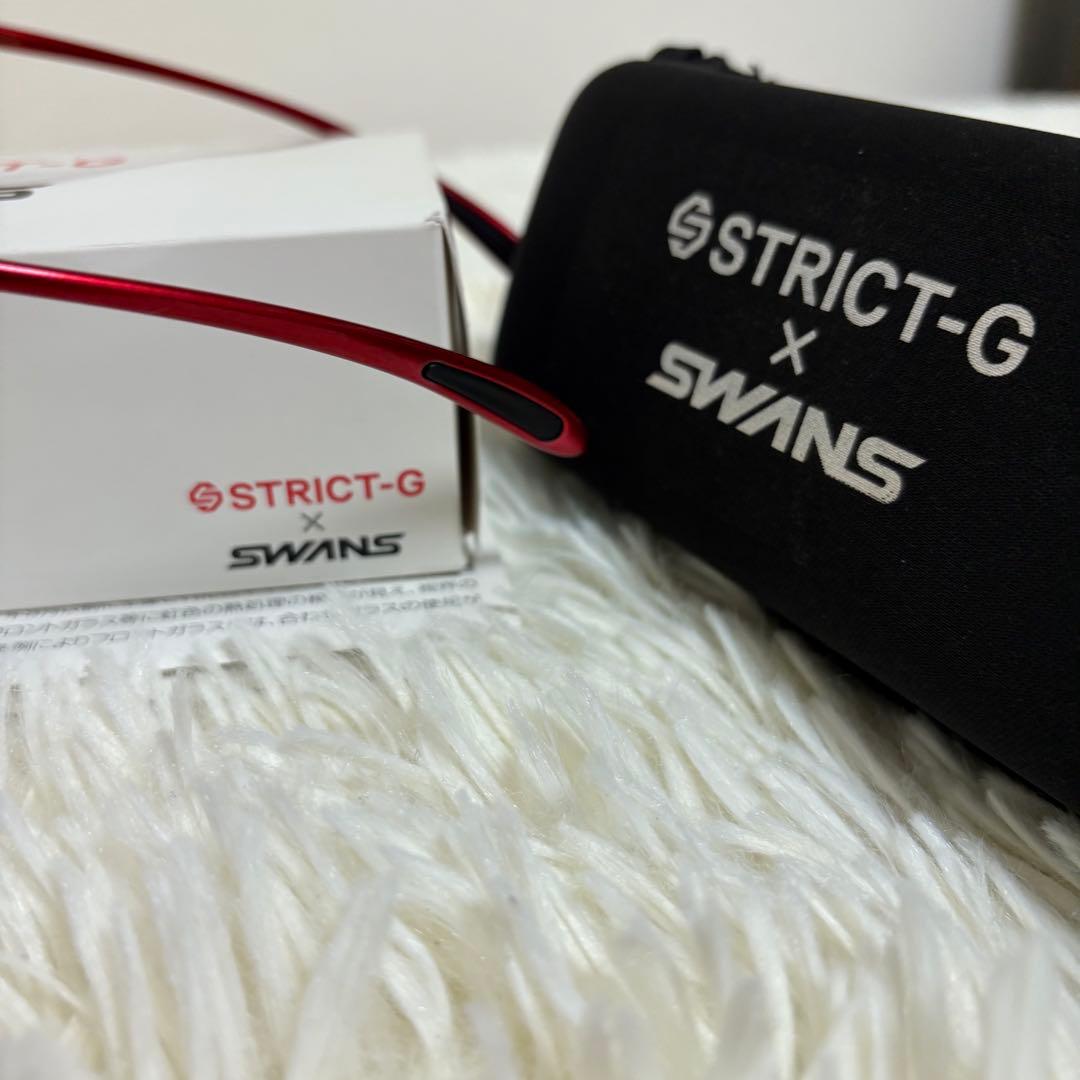 【良品】strict-g×swans サングラス シャア専用 ガンダム