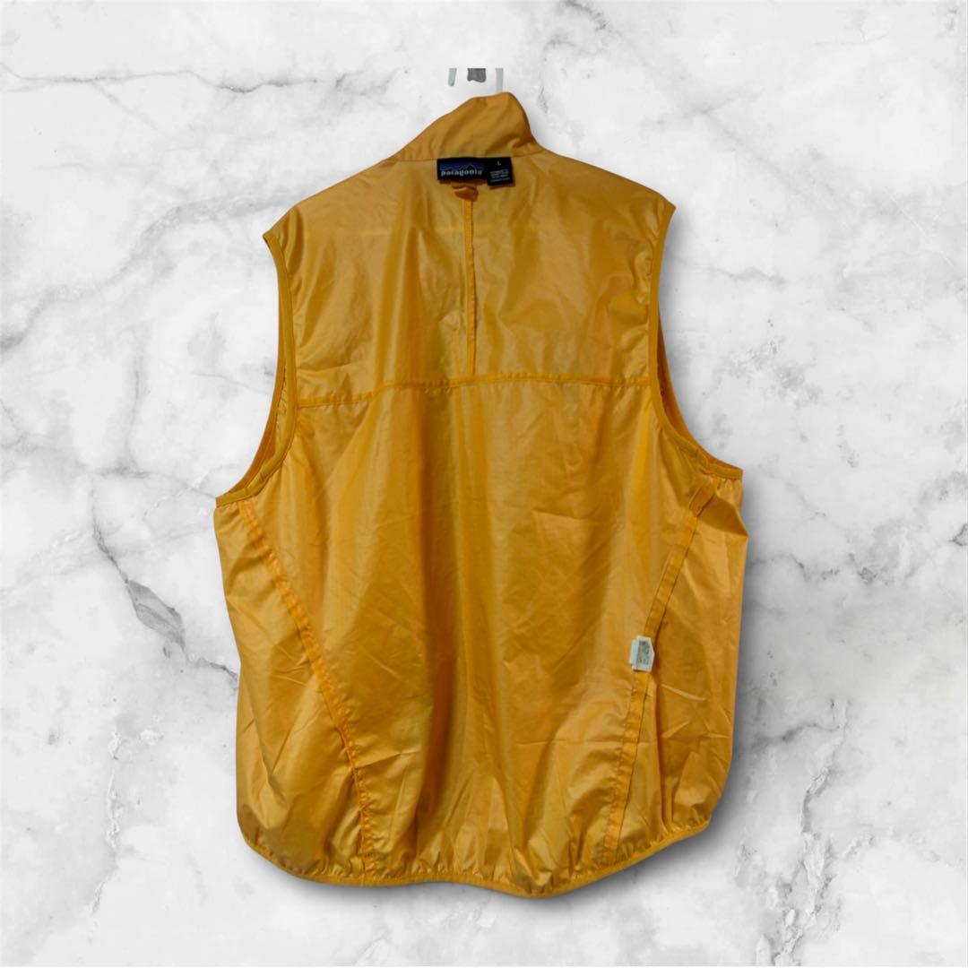 patagonia パタゴニア イエロー メンズ ナイロンベスト L
