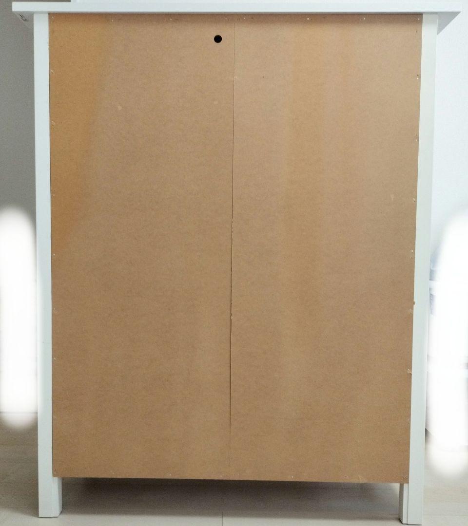 8月中のみ出品 ホワイト5段チェスト