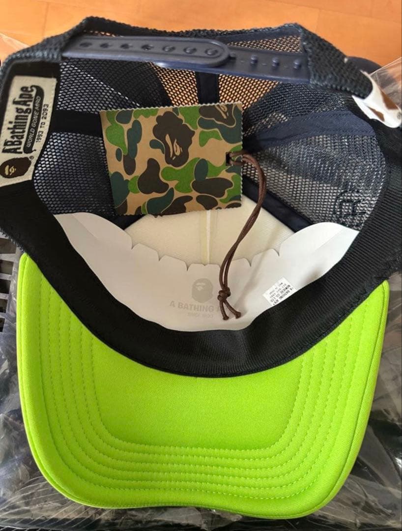 A BATHING APE メッシュキャップ トラッカーキャップ