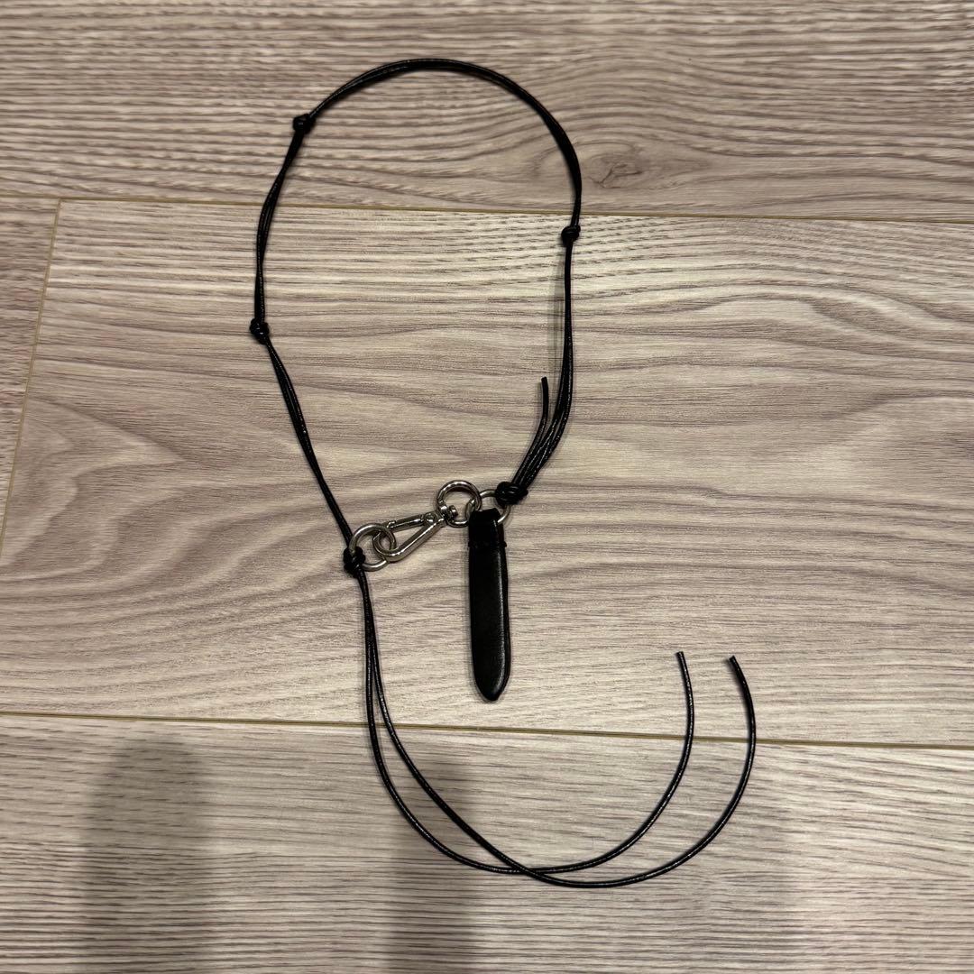アクセサリー ourlegacy super slim ladon choker