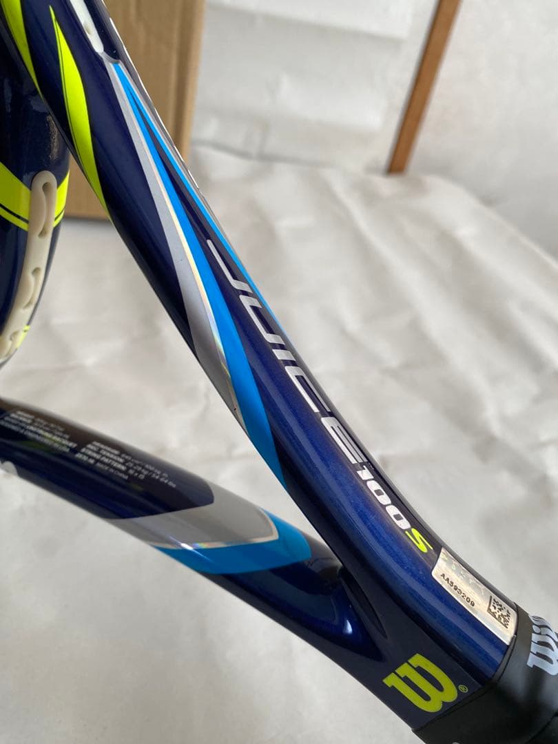 Wilson ジュース100S 新品元グリップ巻き替え済み