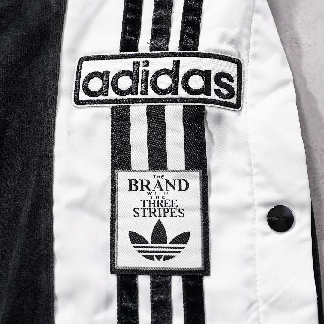 adidas アディダス トラックパンツ 古着 ロゼ ジェニー 黒 19643