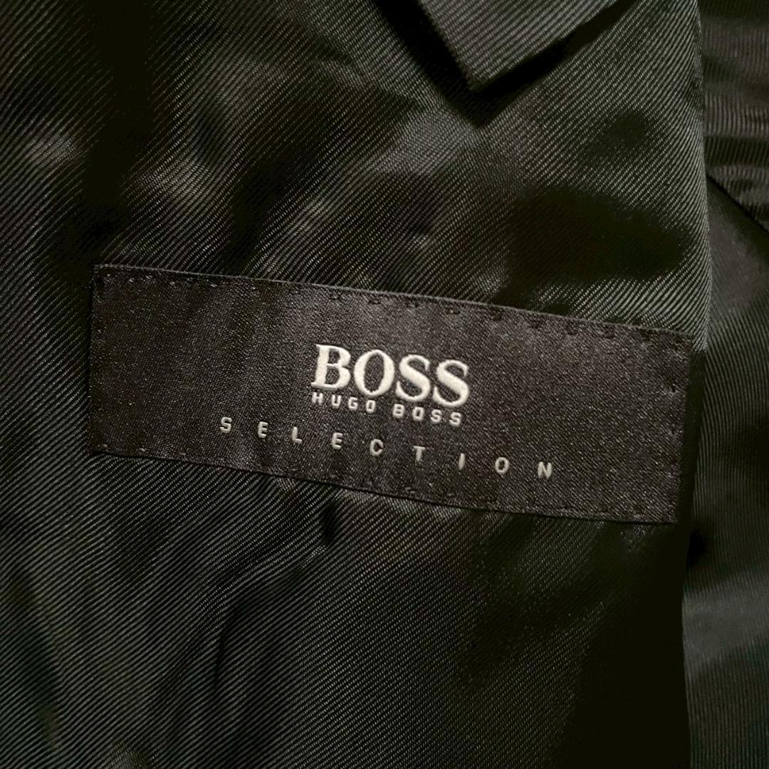 未着用 HUGO BOSS セットアップ 50 マット ベロア