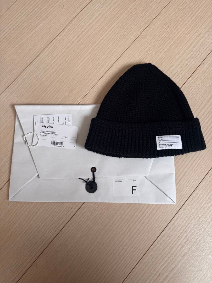 帽子 visvim KNIT BEANIE(cotton)