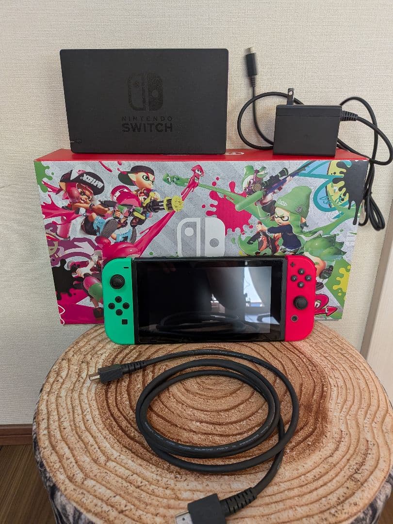 Nintendo Switch ネオンピンク/ネオングリーン