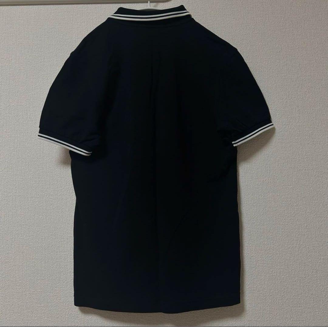 FRED PERRY フレッドペリー　ポロシャツ　半袖　黒　m3600