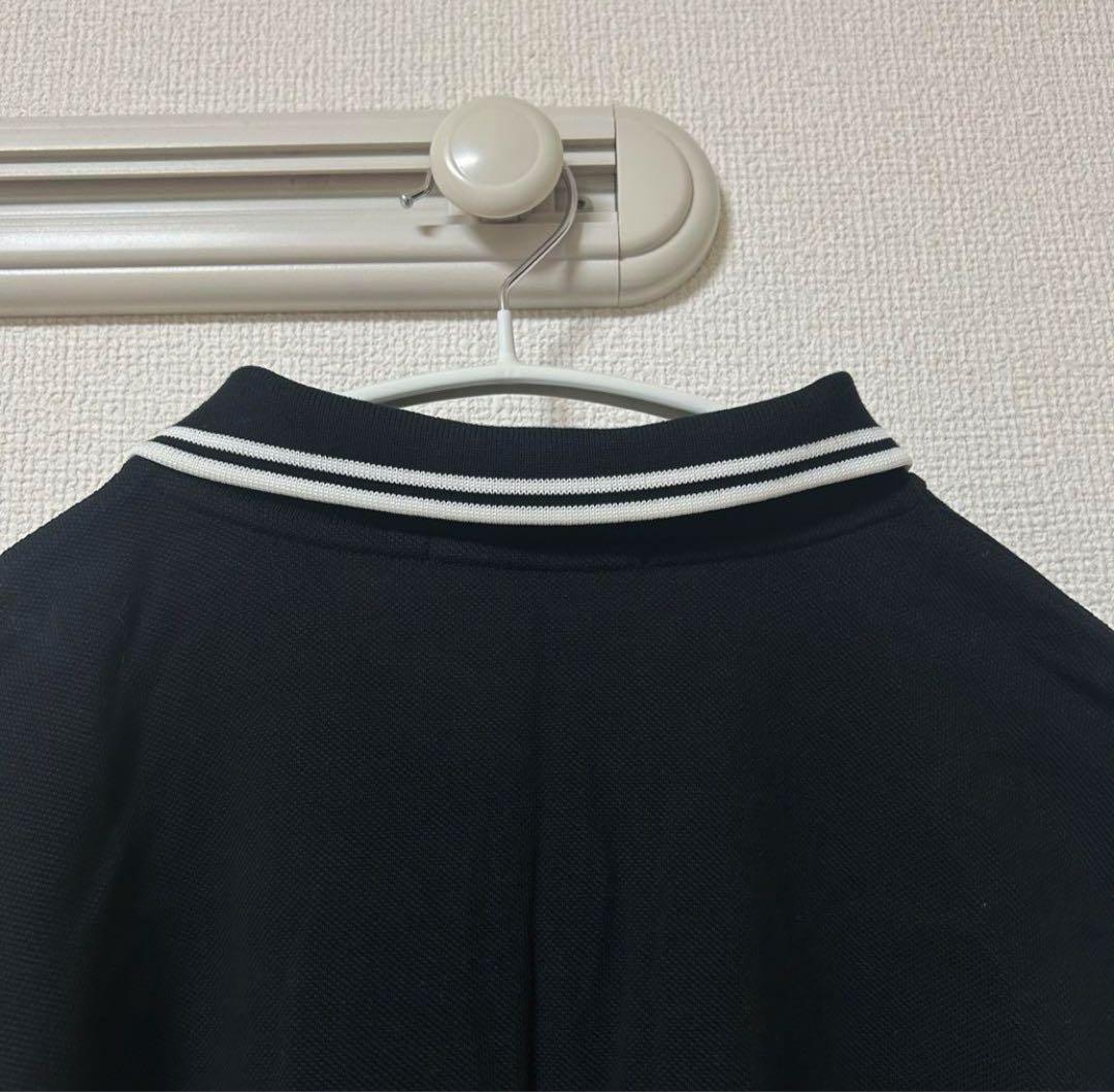 FRED PERRY フレッドペリー　ポロシャツ　半袖　黒　m3600