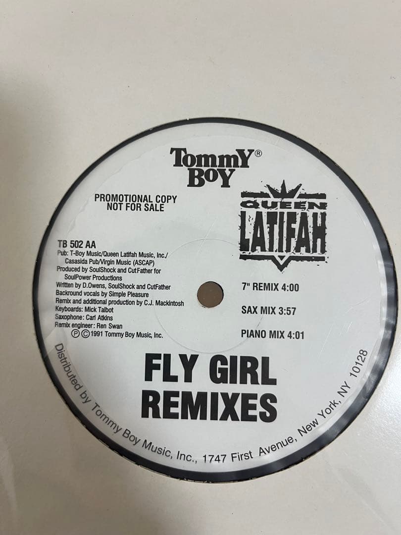 洋楽 Queen Latifah FLY GIRL REMIXES