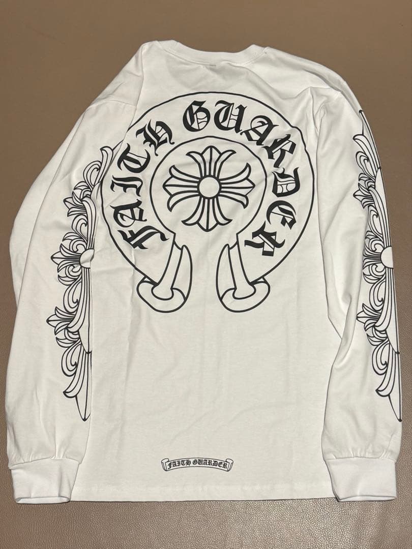 クロムハーツ ホワイトロングTシャツ