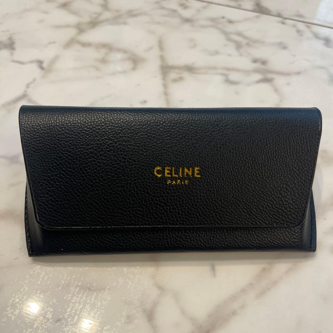 CELINE ブラック サングラス ケース付き　一点のみ