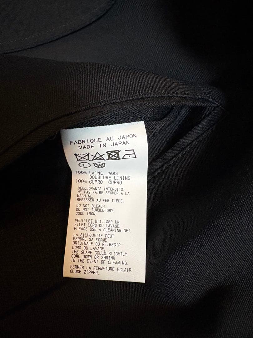 ヨウジヤマモト HOMME 22SS ジップジャケット