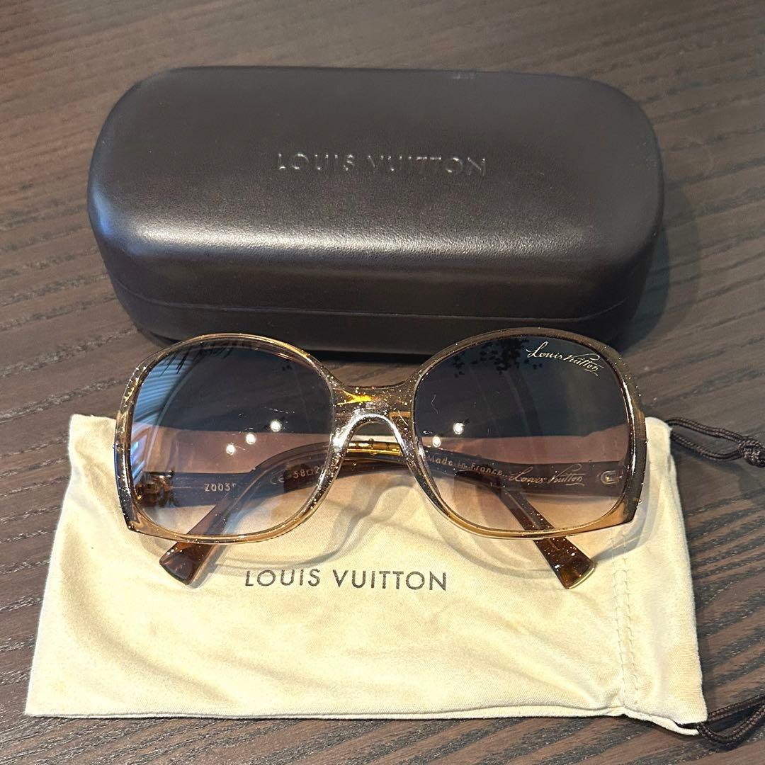 LOUIS VUITTON サングラス ブラウン　美品