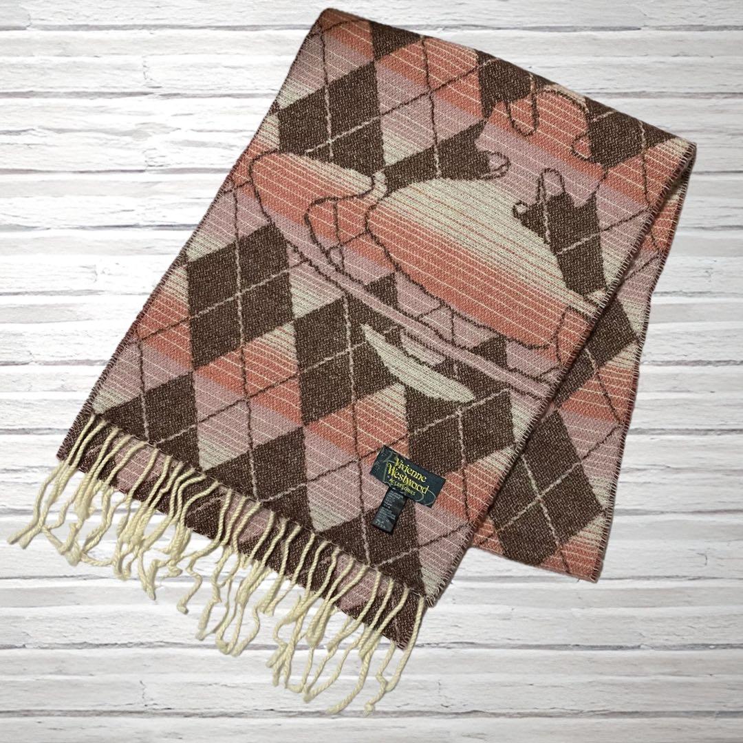 Vivienne Westwood　マフラー ウール オーブ アーガイル