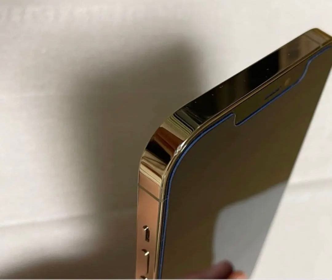 【美品】Apple iPhone 12 ProMax ゴールド 本体