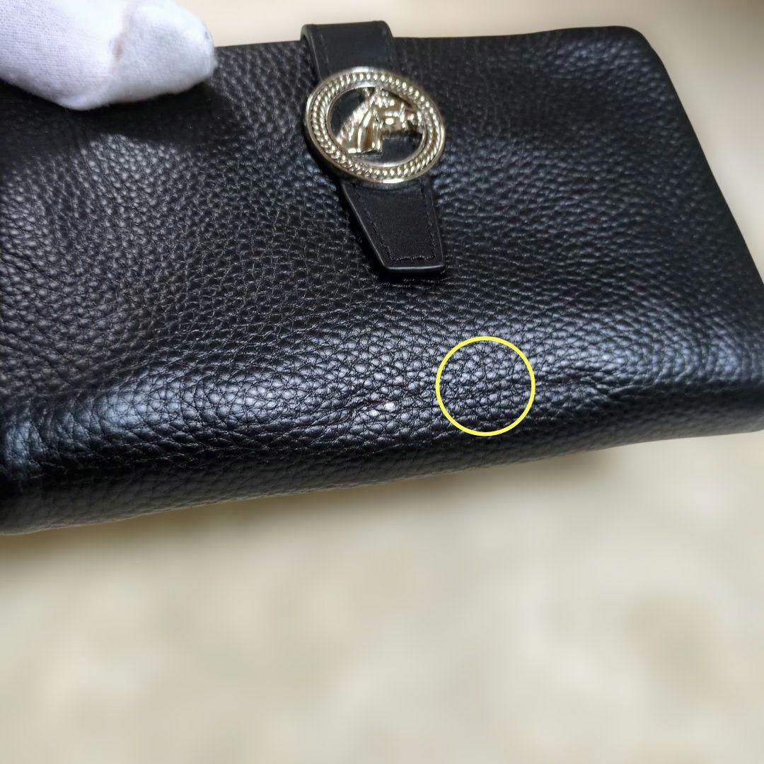 【お取り置き】イアパピヨネ　ear　ホースチャーム　ミドルウォレット　財布