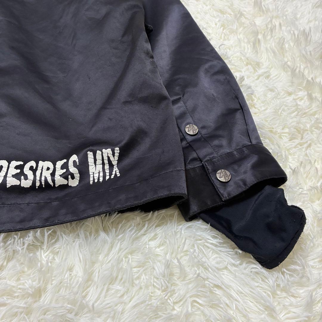 THRASHER×AAコラボスノボウェア黒ジャケットSパーカースラッシャーアウタ