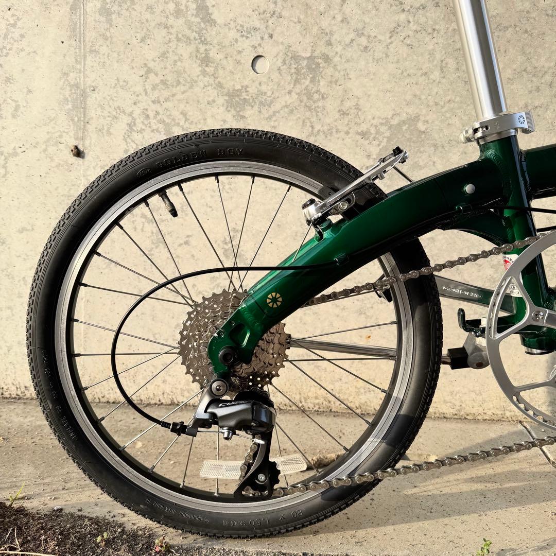 dahon ダホン vybe d7 折りたたみ自転車　20インチ ブラック変更