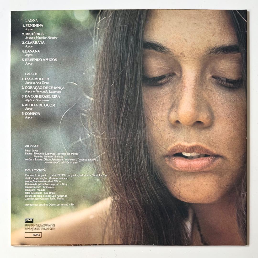 Joyce Feminina ジョイス80年代最高傑作 ブラジル盤 美品