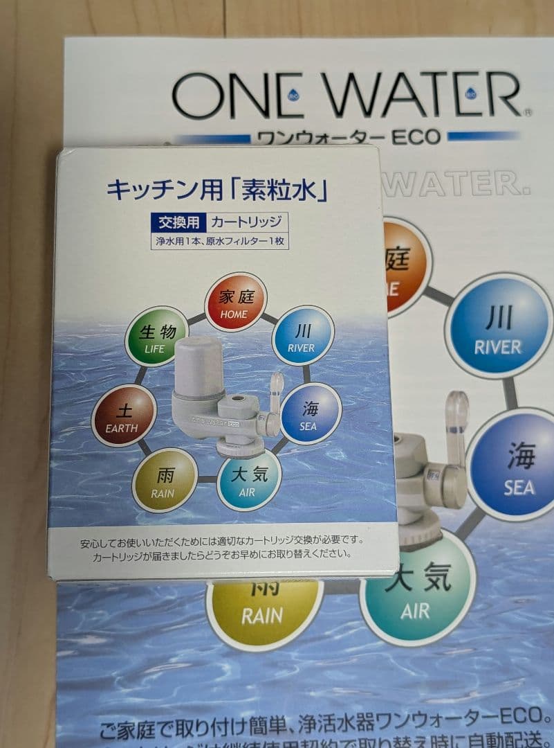 素粒水浄水器