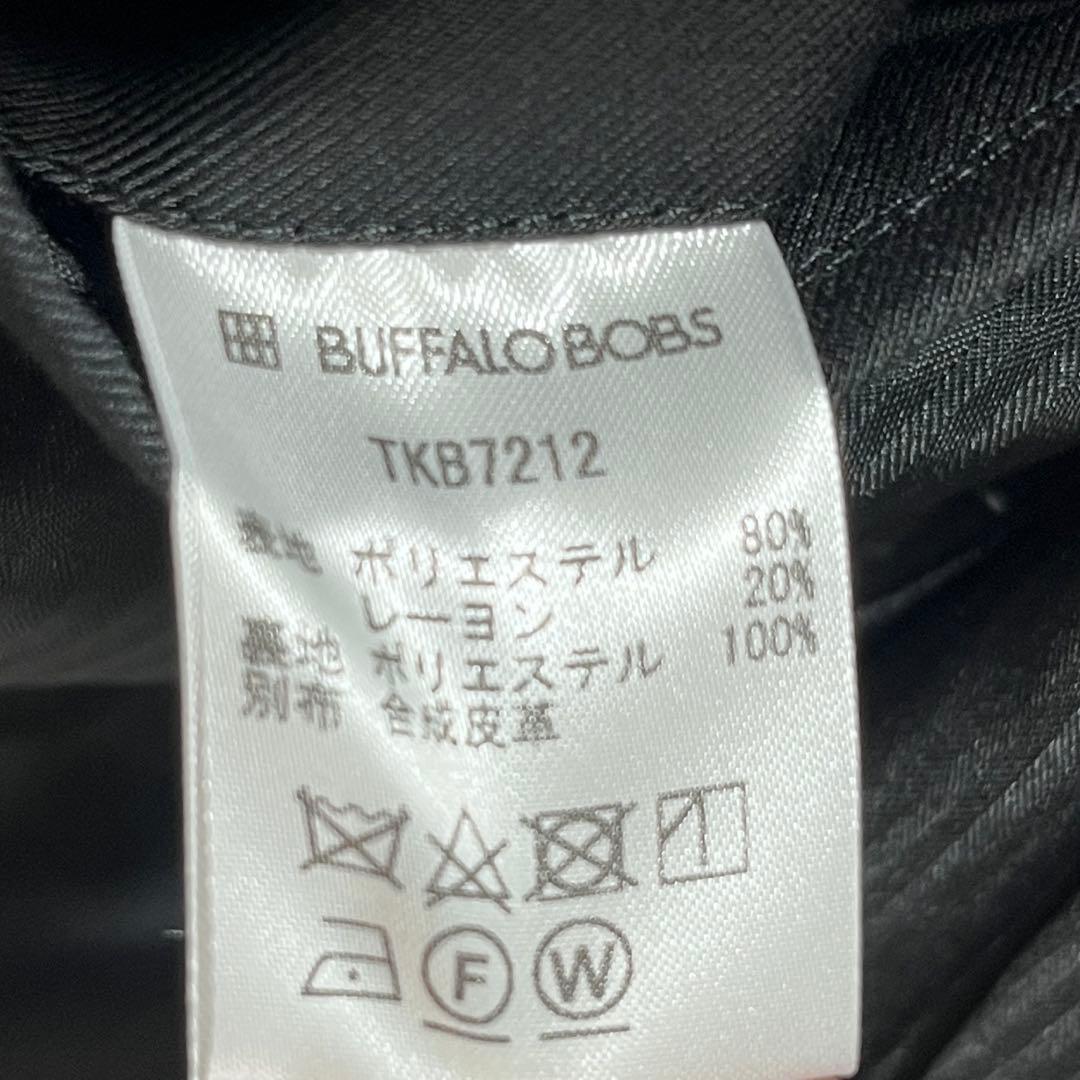 BUFFALO BOBS y2k テーラード ダブルジップ V系 モード 黒