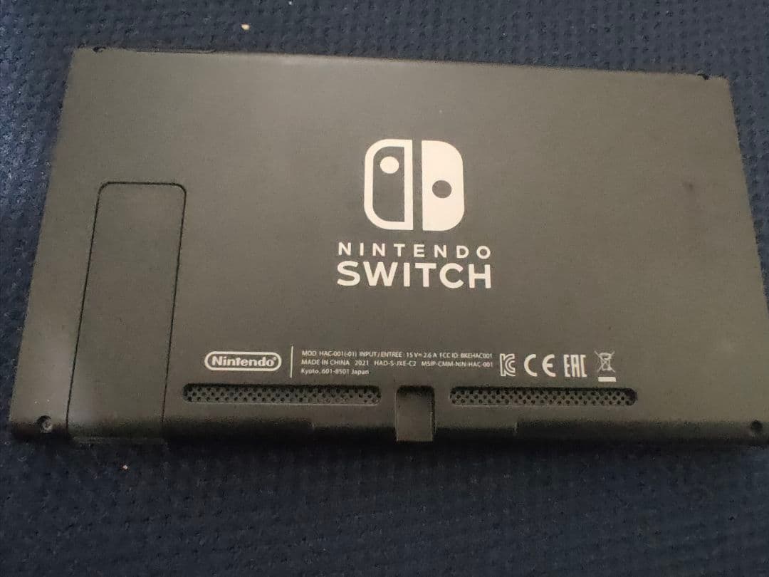 Nintendo Switch 本体 ブラック　動作不具合なし、バッテリー強化版