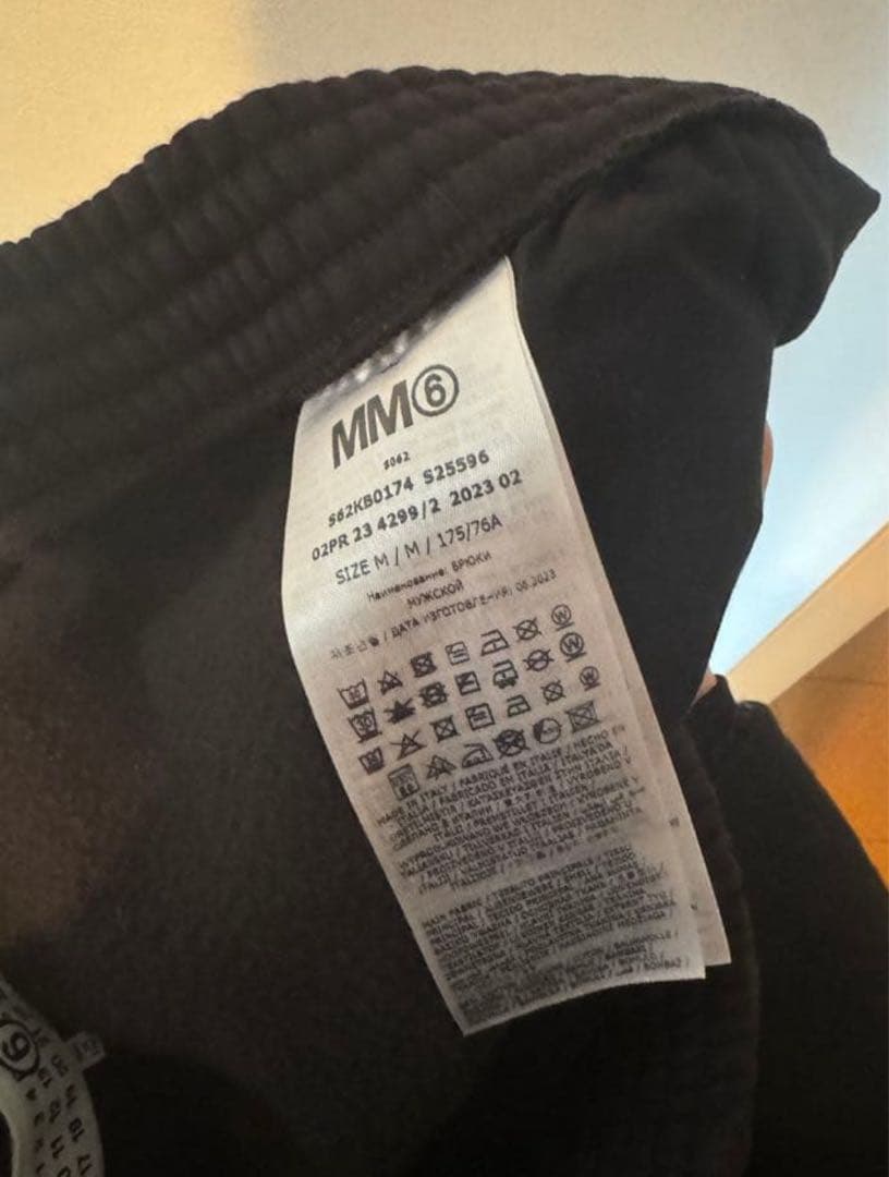 パンツ MM6 MAISON MARGIELA 23aw BLACK