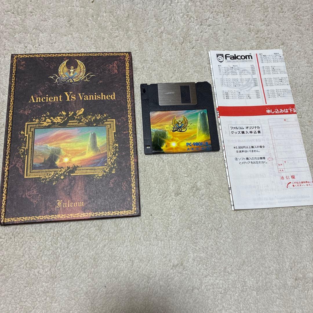 その他 Ancient Ys Vanished PC-9801 3.5 2DD