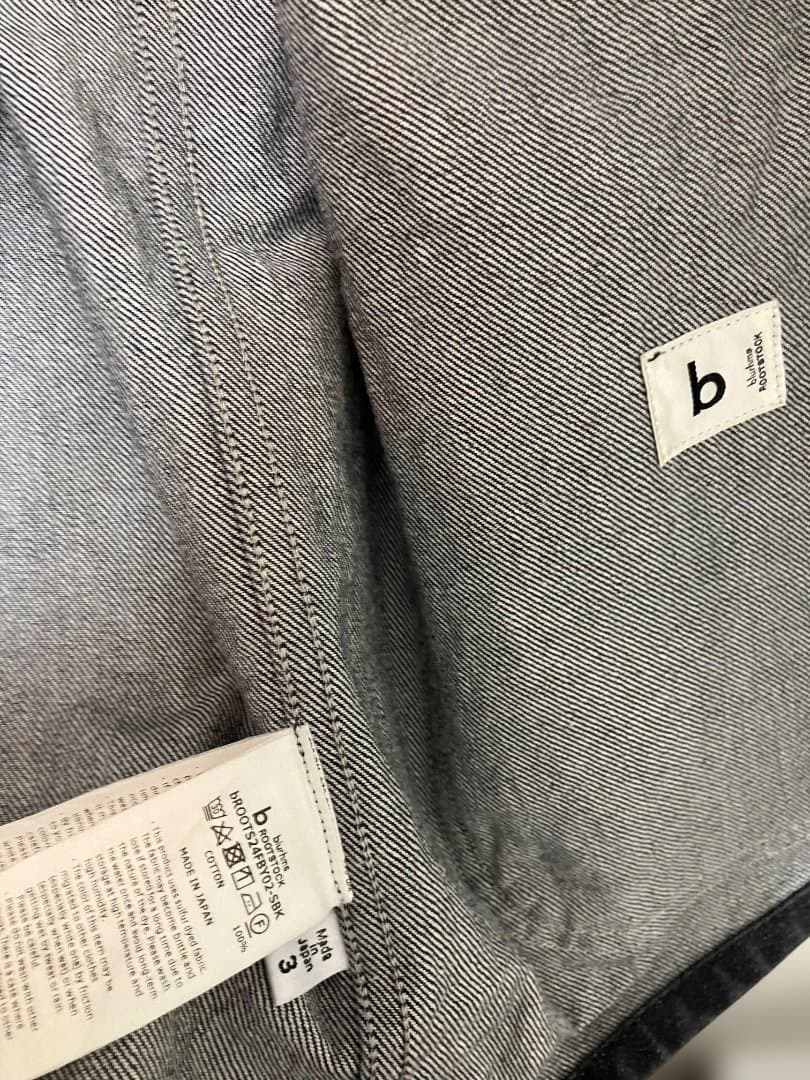 B &Y別注　blurhms rootstock デニム カバーオール