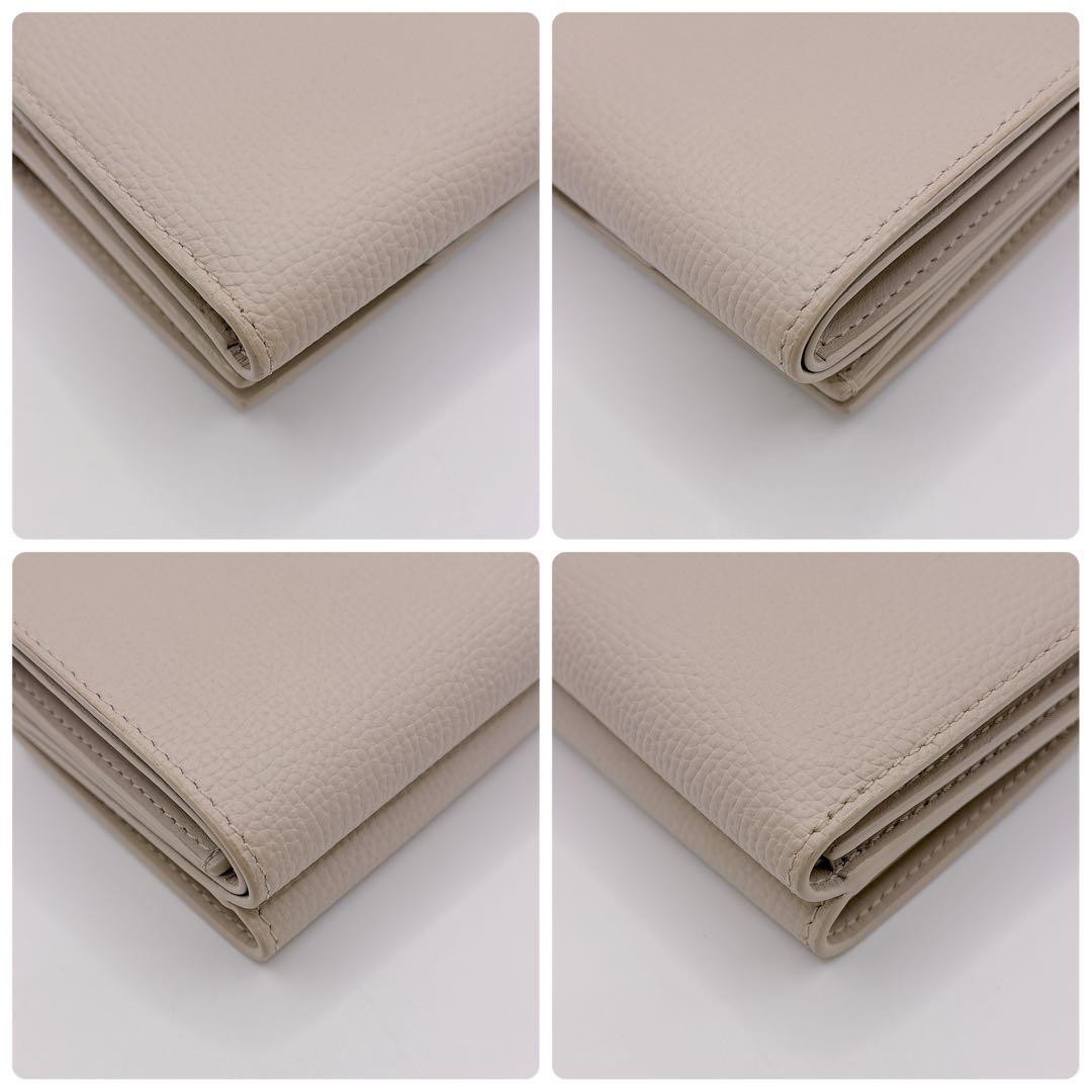LOEWE ロエベ トライフォールドウォレット ライトゴースト 財布 現行