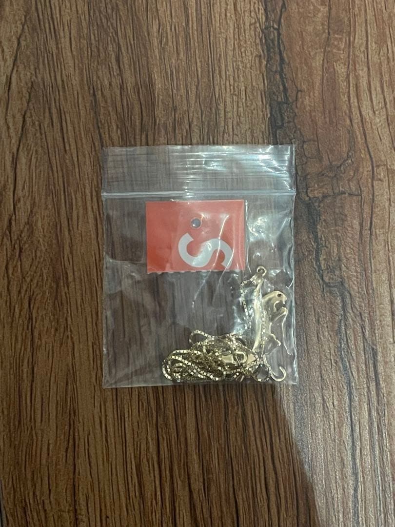 早い者勝ち Supreme 14Kパンサーゴールドネックレス 半タグ おまけ付