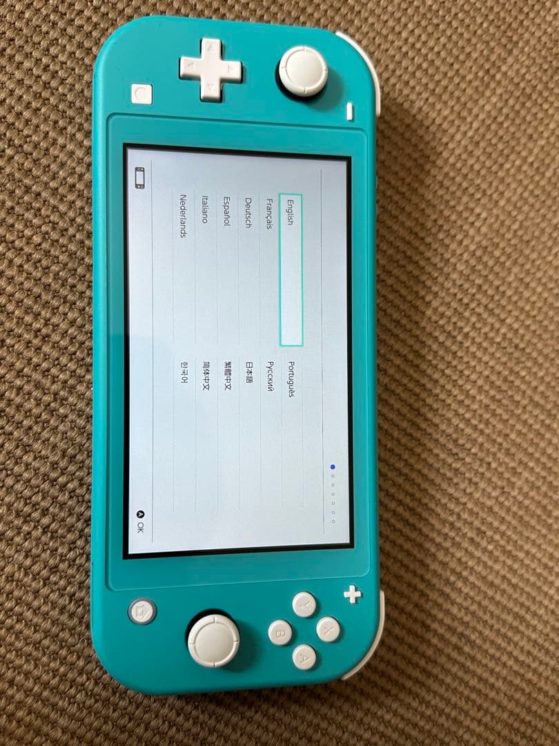 【動作確認済み】Nintendo Switch Lite ターコイズ 本体