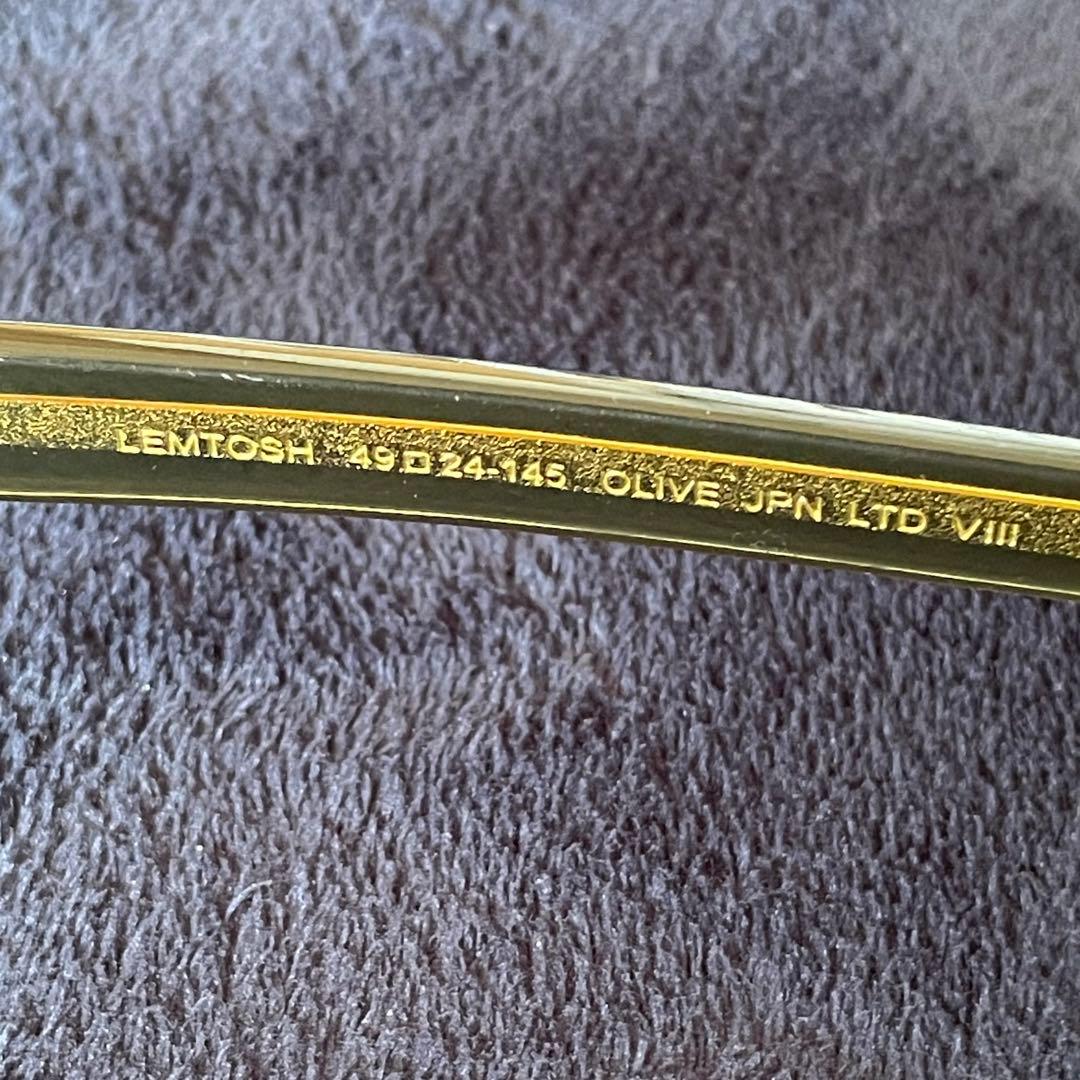moscot lemtosh olive 日本限定モデル