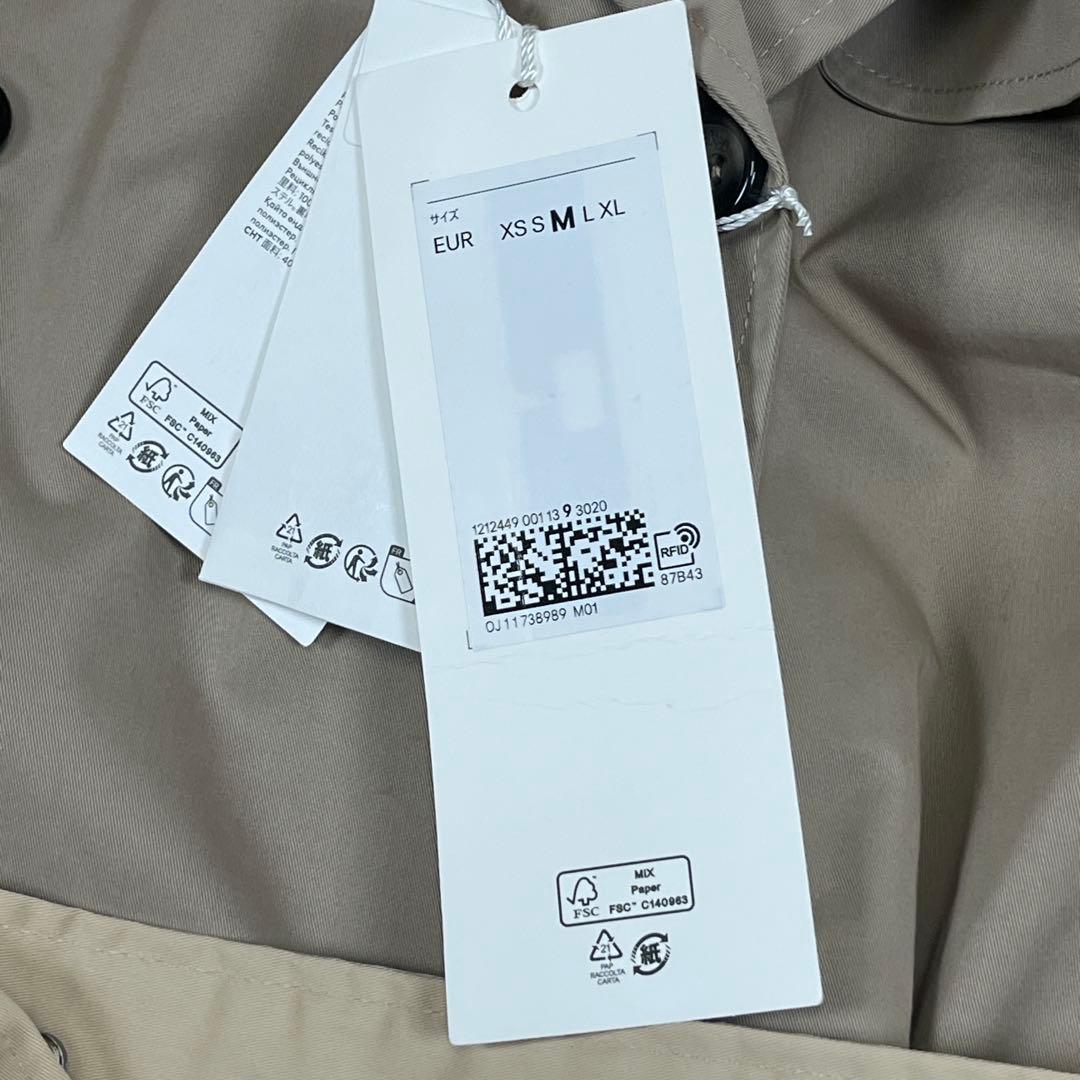  Rokh コラボ ツーピース ツイル トレンチコート Mサイズ