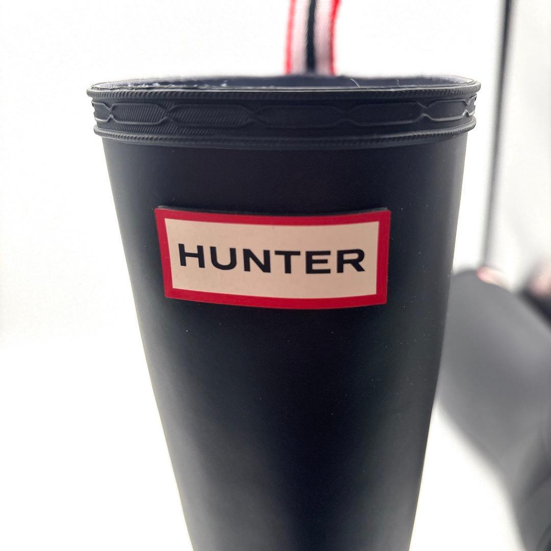 HUNTER 長靴　ロング　ブラック　プレイブーツトール　23cm/UK4