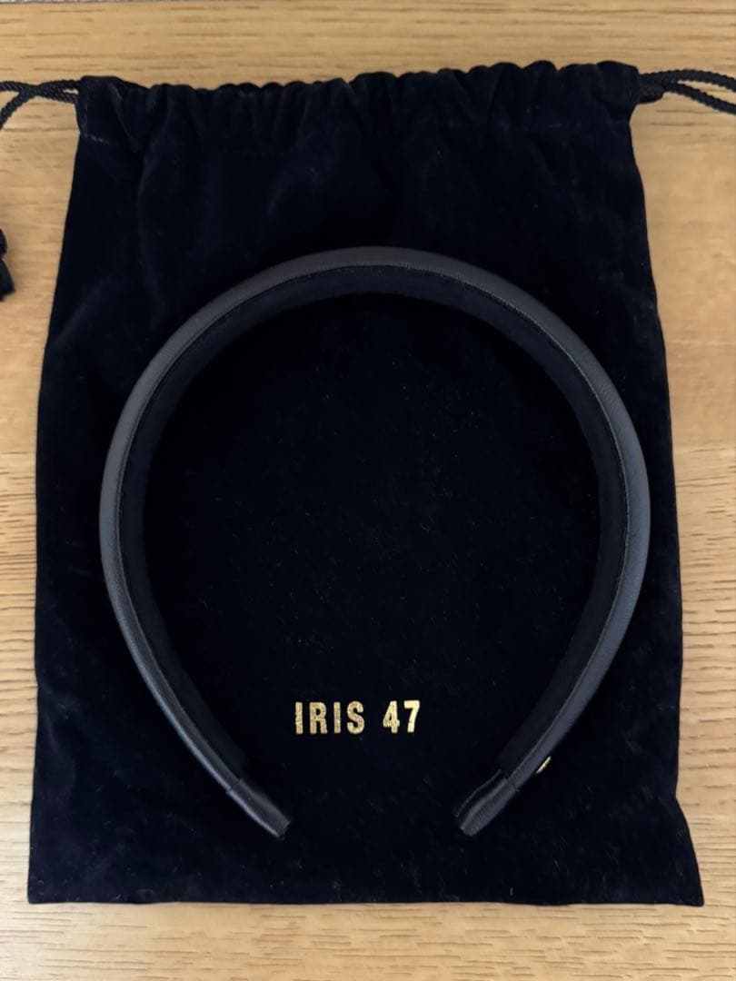 【新品未使用】IRIS47 nocturne wide head band