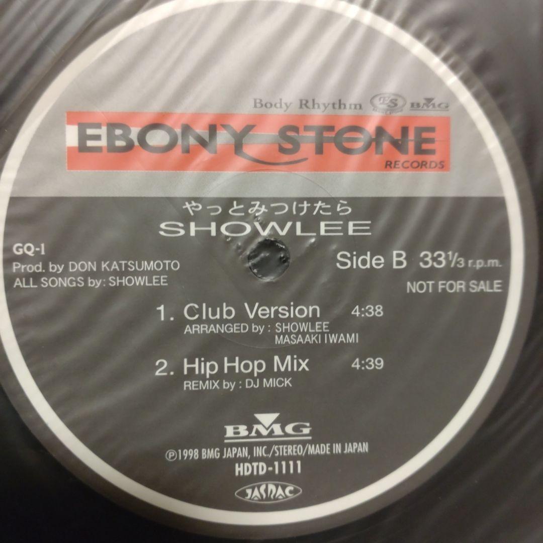 SHOWLEE やっとみつけたら レコード　12インチ