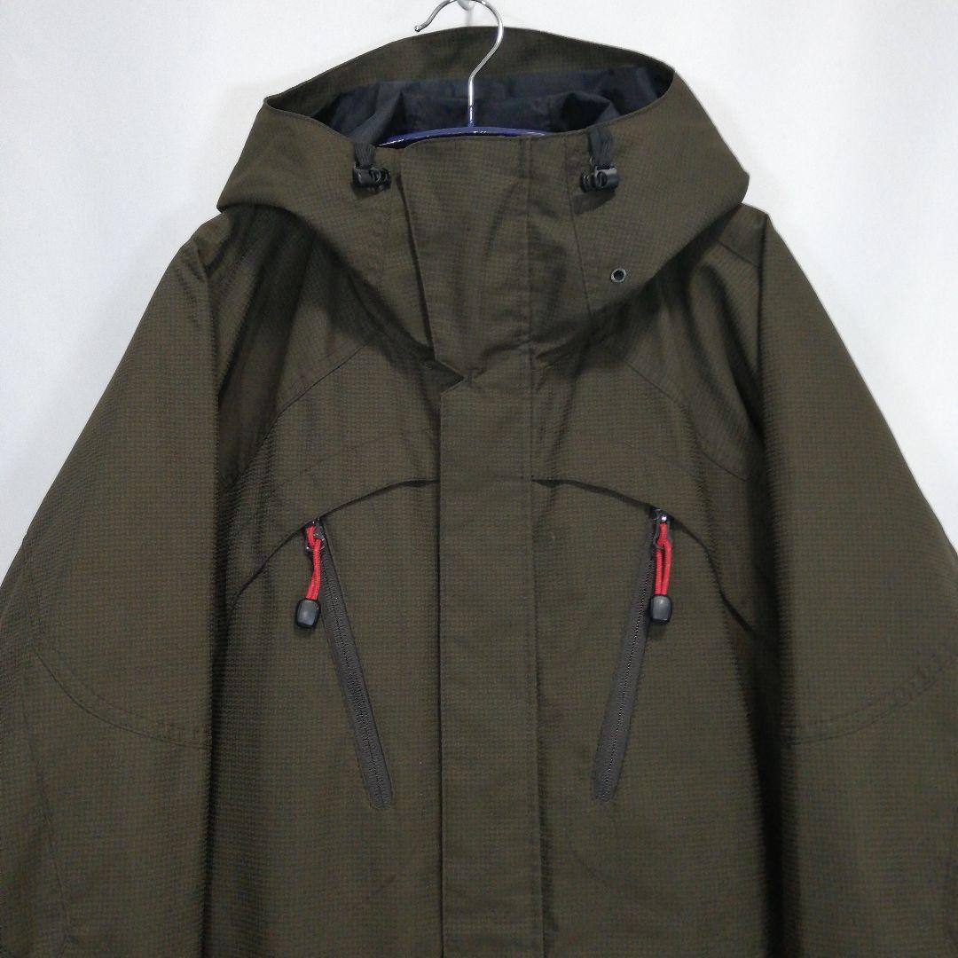 メンズ Mサイズ スノボウェア ジャケット スノーボードウエア カーキ 男性用